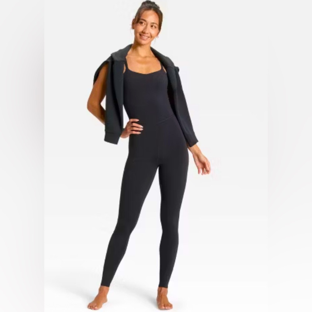 Plus size All in Motion Black Full-Length Bodysuit size XXL